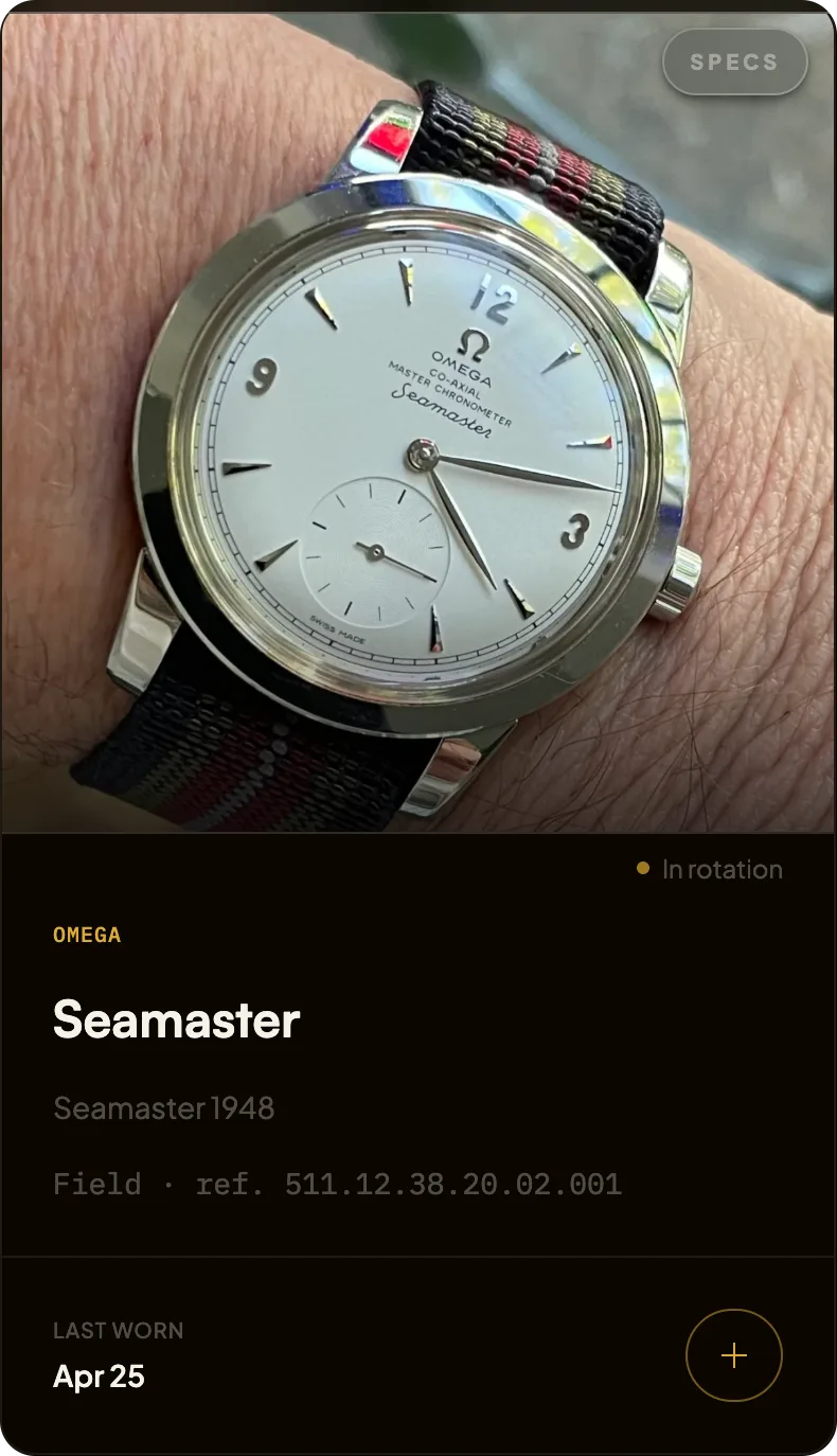 Omega Seamaster 1948