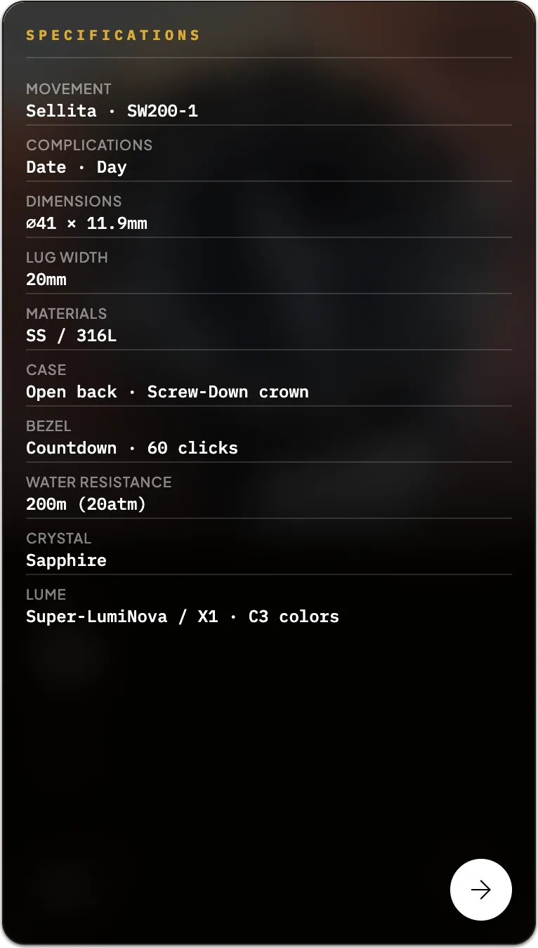Sinn 104 specifications